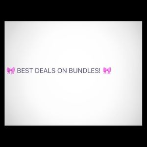 Will reduce prices for bundles! 🎀